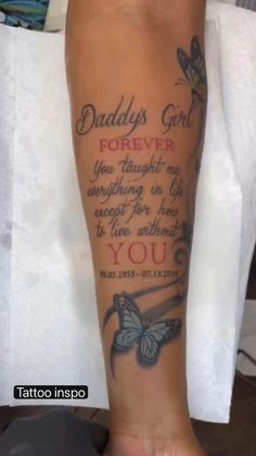 Tattoo Ideas For Rip Grandpa, Rip Tattoos For Grandpa, Memory Name Tattoos, Mom Remembrance Tattoos Arm, Rip Aunt Tattoos, Tattoos About Father, Rip Boyfriend Tattoos, Rip Tattoo Ideas Memories, Memory Sleeve Tattoos For Women