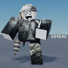 an animated image of a person holding some kind of item in his hand and the caption reads 50eac