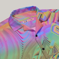 Check out this bold button-down shirt with a trendy oversized fit, that works well for outfit layering! 🌈 Pastel Psychedelic Button Up Shirt - Trippy EDM & Rave Festival Essential 🌟 Cool Vibes Meet Cooler Comfort Welcome to your new favorite summer companion, the "Psychedelic Sands" Hawaiian shirt. Ideal for EDM lovers and rave-goers, this shirt pairs incredible comfort with an out-of-this-world design to keep you cool both in looks and feel on those scorching festival days. 🎨 Surreal Artisti Spring Button-up Camp Shirt For Streetwear, Trendy Collared Camp Shirt For Spring, Button-up Camp Shirt For Streetwear, Spring Streetwear Shirt With Camp Collar, Spring Streetwear Button-up Shirt, Trendy Spring Button-up Camp Shirt, Trendy Button-up Camp Shirt For Spring, Multicolor Button-up Camp Shirt For Spring, Trendy Multicolor Shirt With Buttons