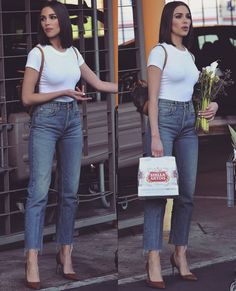 Casual Bar Outfits, Bar Outfits, Looks Jeans, Mom Jeans Outfit, Olivia Culpo, Fashion Blogger Style, Outfit Jeans, Dinner Outfits