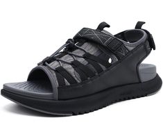 PRICES MAY VARY. Arch Support：Enhance your comfort and stability with ONCAI men's sport sandals, featuring exceptional arch support. Whether you're hiking or enjoying outdoor activities, these sandals ensure your feet are well-supported and protected. Adjustable Straps：Experience customized comfort with the hook and loop adjustable straps on our sandals, providing a secure and adjustable fit to accommodate your individual needs Skin-friendly materials：The sandals crafted from premium quality fast-drying, breathable, vegan leather, they ensure durable, comfortable, and sustainable construction for your footwear. Sports and outdoor activities: For those who love sports and fashion, our sports sandals feature a front rolling balance and a deep heel cup, providing a perfect combination of supp Sustainable Construction, Athletic Trainer, Hiking Sandals, Walking Sandals, Outdoor Sandals, Sport Sandals, Athletic Fashion, Mens Fashion Shoes, Freedom Of Movement