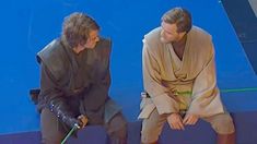 Obi Wan Behind The Scenes, Funny Behind The Scenes, Star Wars Funny, Christmas Party Photo, Anakin And Padme