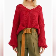 Nwt Oversized Size Xs Approx Measurement Pit To Pit 24” Length 21” Long Knit Sweater, Chic Sweaters, Cable Sweater, Long Sweater, Long Knit, Free People Sweaters, Sweaters Online, Oversized Silhouette, Free People Sweater