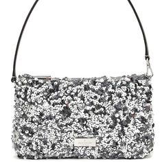 Kate Spade Kiki Convertible Wristlet Silver Sequin Measurements 5" W X 8" H X 12.5" D Features Strap Drop: 5 1/8" Plaque Logo Interior: 6 Credit Card Slots Slip Pocket Materials Sequin Fabric Kate Spade Designer Party Bags, Designer Kate Spade Party Bags, Luxury Evening Bag With Zipper For Party, Luxury Party Evening Bag With Zipper Closure, Luxury Party Evening Bag With Zipper, Designer Party Bags By Kate Spade, Chic Rectangular Kate Spade Clutch, Chic Kate Spade Party Bags, Kate Spade Luxury Silver Bag