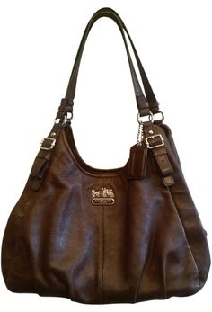 Brown Bag Outfit, Melbourne Girl, Bags Coach, Purse Brands, Coach Shoulder Bag, Luxury Bag, City Bag