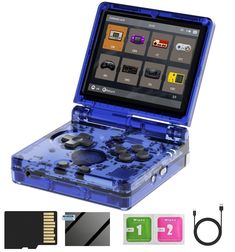 an image of a game system in its case with all the accessories and instructions to use it