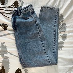 Mom Jeans Are High Waisted With A Tapered Leg Look. Brand New, Never Worn. Color Is More Of A Vintage Light Wash Look. 26 Waist And 32 Length. Urban Outfitters High Rise Fitted Jeans, Urban Outfitters High-rise Fitted Jeans, Blue Mid-rise Jeans From Urban Outfitters, Urban Outfitters Fitted High-rise Jeans, Urban Outfitters Mid-rise Blue Jeans, Urban Outfitters Blue Mid-rise Jeans, Urban Outfitters Blue Straight Leg Jeans, Urban Outfitters Fitted Blue Jeans, Trendy Fitted Jeans By Urban Outfitters