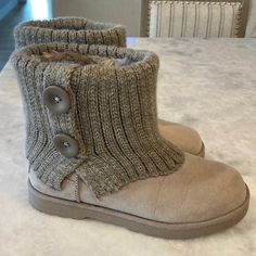 Brand New Condition. Only Worn A Few Times. Women’s Size 7. No Stains. Taupe Casual Beige Boots For Cold Weather, Bootie Boots, Ankle Boots, Size 7, Women Shoes, Brand New, Wardrobe, Boots, Women Shopping