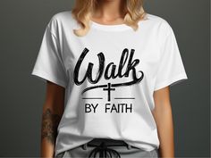 c43f83ac-2ce9-4170-8601-857f187deea6 Based Quotes, Scripture Tshirts, Walk In Faith, Hope Strength, Quotes Christian, Trust In God, Faith Walk, Christian Tshirt, Christian T Shirts