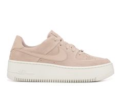 Wmns Air Force 1 Low "'Particle Beige'" - Nike - AR5339 201 - particle beige/phantom | Flight Club Air Force 1 Sage Low, Nike Air Force 1 Sage Low, Af1 Shoes, Adidas Tennis Shoes, Nike Shoes Girls, Flight Club, Nike Shoes Women, Nike Air Force 1, Nike Air Force Sneaker