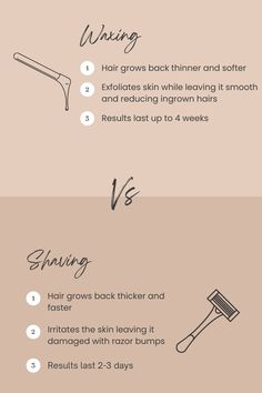 Waxing Instagram Post Ideas, Wax Studio Aesthetic, Benefits Of Waxing Vs Shaving, Brazilian Wax Post, Wax Content Ideas, Esthetician Marketing Waxing, Esthetician Waxing Aesthetic, Waxing Tips For Beginners