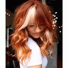 Red Hair Color Trends, Color Block Hair, Red Hair Trends, Pretty Hair Color, Hair Dye Colors, Red Hair Color