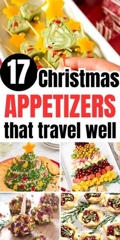 twelve christmas appetizers that travel well