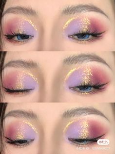 Rave Makeup, Colorful Eye Makeup