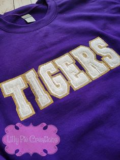 These custom glitter varsity applique letter sweatshirts can be customized for just about anyone! Need a gift for a new bride or mom? What about a school spirit sweatshirt? Need a nurse or teacher pride sweatshirt? There are so many options! There 5 sweatshirt colors, 2 glitter colors and nine "chenille" colors to choose from! These sweatshirts are made with a combination of heat transfer vinyl and a fuzzy microfiber material, that feels just like chenille. Each letter is appliqued to the sweats Varsity Letter Sweatshirt, Applique Letters, Sweatshirt Colors, Letter Sweatshirt, New Bride, Glitter Colors, Varsity Letter, Glitter Letters, Custom Glitter