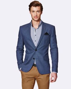 Outfit Boda, Mens Fashion Summer Outfits, Outfit Hombre, Suits Men Business, Look Formal, Tan Pants, Traje Casual