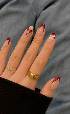 Vintage Nails, Cherry Nails, Soft Nails, Dream Nails, Funky Nails, Pretty Acrylic Nails, Chic Nails