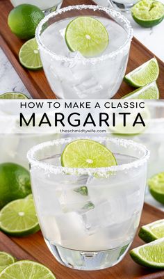 how to make a classic margarita