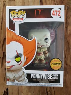 the pennywisee doll is in its box