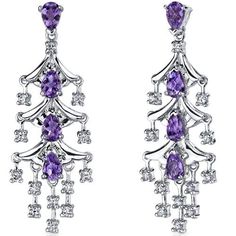 Inspired by a love of luxury Dress it up or dress it down. But don't leave the palace gardens without this crown jewel. These classic earrings feature pear shape Peora natural Amethyst gemstones in .925 sterling silver. Our natural Amethyst gemstones are a unique gift from nature. By cutting them in a way that respects the rough's natural radiance, we ignite their inherent intensity and maximize their brilliance to deliver on our signature Peora standard. Handcrafted in pure .925 sterling silver goodness, these earrings have been carefully coated in an elegant rhodium finish. Our artisans are expertly trained in this process which fortifies the earring's strength, shine and brilliance. Looking to treat yourself, just because? We're all for that. Our concierge stylists are here to help with Jewelry Questions, Purple Opal, Checker Board, Gift For Mothers Day, Sterling Silver Drop Earrings, Classic Earrings, Silver Dangle Earrings, Sterling Silver Dangle Earrings, Amethyst Earrings