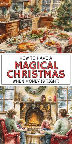 the cover of how to have a musical christmas when money is tight