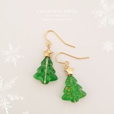 - Please read the full description below - Christmas tree earrings  ------------------------------------------------------------------- I am trying to capture the colours of the items as best as possible,  however, colours may vary slightly due to lighting conditions. -------------------------------------------------------------------- - Details - - Sold as a pair : Quantity 1 = 1 pair of earrings - Christmas tree - Glass beads *Closure* - Hooks - Surgical stainless steel 316L (Nickel free)  *Hy Present Christmas, Tree Earrings, Christmas Tree Earrings, Earrings Christmas, Game Ideas, Earring Tree, Christmas Earrings, Festive Holiday, Christmas Present