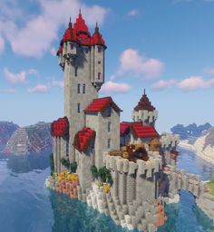 Castle Minecraft, Minecraft Kingdom, Minecraft Mansion, Minecraft Cottage, Minecraft Castle, Diy Minecraft