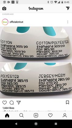 two white bowls with blue dots on them and the words cotton yogurt written in black