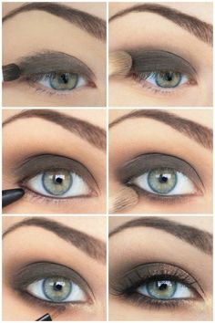 smokey eye Makeup Cantik, Kylie Jenner Makeup, Makeup Tutorial Eyeshadow, Makijaż Smokey Eye, Makeup Hacks, Smokey Eye Makeup