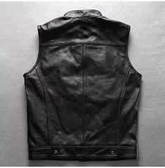 Motorcycle Vest, Leather Vest, Cowhide Leather, Leather Trims, Real Leather, Front Pocket, Leather Men, Soft Leather, The Incredibles