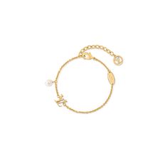 LOUIS VUITTON® - Lv Iconic Louisa Bracelet - Gold Louis Vuitton Bracelet Gold, Lv Bracelet, Logo Lv, Eternal Symbol, Louis Vuitton Bracelet, Louis Vuitton Jewelry, Louis Vuitton Accessories, Louis Vuitton Official, Bracelet Collection