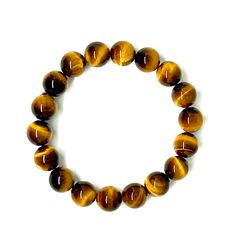 High quality 10mm Tiger Eye Bead Strech Bracelet Natural gemstone , not enhanced Healing crystal Easy to wear strech bracelet Comes in a complimentary box, ideal for gift giving Classic Stretch Bracelet With Polished Beads As Gift, Classic Stretch Bracelet With Polished Beads For Gift, Classic Stretch Bracelet With Round Beads As Gift, Classic Stretch Bracelet As Gift, Brown Gemstone Beads Stretch Bracelet, Brown Stretch Bracelet With 8mm Round Beads, Brown Stretch Bracelet With Polished Beads As Gift, Classic Hand-strung Stretch Bracelet Gift, Easy Tiger