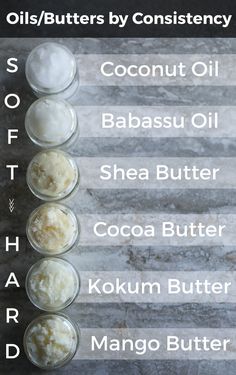 Facial Oil Recipe, Body Care Recipes, Body Butters Recipe, Oil For Dry Skin, Kokum Butter, Homemade Products