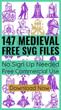 Medieval Images, Tracing Patterns, Cricut Crafts Ideas, Cricut Scrapbooking, Circuit Ideas, Cricut Expression, Free Svgs, Free Printable Art, Silhouette Clip Art