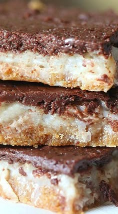 three pieces of chocolate and vanilla ice cream sandwich