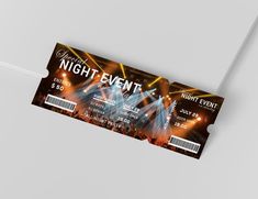 Special Event Ticket , Event Ticket , Special Event Ticket Design,  Event Ticket Design, Special Night Event, Event Ticket Design, Boo's Door, Poster Calendar, Gift Card Design, Design Event, Admit One