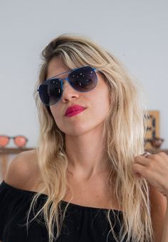 Aviator sunglasses for men and women. Made of vintage parts (temples, bridge, barrel, nose pads) created in 1975 and assembled in 2022. Indigo matte frame with blue and yellow gradient lenses. UV protection Recommended for big faces or if you like big sunglasses Size: front width 14,5 cm (5.70 inch), front height 5,5 cm (2.16 inch), temple length 13,2 cm (5.19 inch) You can manually adjust temples and nose pads for the best fit Includes cleaning cloth, cotton pouch and wooden case Silicone templ Cheap Retro Aviator Sunglasses With Gradient Lenses, Affordable Retro Aviator Sunglasses With Gradient Lenses, Cheap Retro Aviator Sunglasses For Summer, Cheap Aviator Sunglasses With Gradient Lenses For Beach, Cheap Classic Anti-reflective Aviator Sunglasses, Cheap Aviator Shield Sunglasses With Gradient Lenses, Cheap Spring Aviator Sunglasses With Gradient Lenses, Cheap Gradient Aviator Sunglasses For Spring, Cheap Classic Aviator Sunglasses With Uva Protection