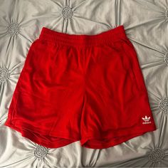 Never Worn Mesh Adidas Basketball Shorts Men’s Size L The Pockets Have Zippers And The Waist Is Draw String (With The Draw String Being Inside Of The Shorts). Bigger Hole Mesh Size On The Outside, And Smaller Hole Mesh On The Inside. Material Is A Bit Thick But Breathable, Good Quality. Ships From San Diego, Ca Smoke Free Cat Loving Home Basketball Shorts Men, Shorts Adidas, Free Cats, Adidas Shorts, Free Cat, Shorts Men, Red Adidas, Basketball Shorts, Shorts Athletic