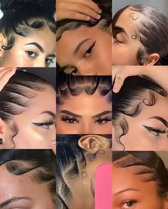 FANTASTIC BRAIDED SPACE BUN HAIRSTYLES IDEAS FOR GIRLS - Peinados de moño espacial trenzado Edges Hair, Pretty Braided Hairstyles