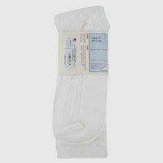 Girls Casual Socks Cat & Jack 2 Pk White L White Cotton School Socks, White Stretch School Socks, White Stretch School Hosiery, White Stretch Hosiery For School, White School Socks, Cotton Tights, Dance Tights, Cat Socks, Girls Socks