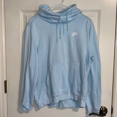 Nike Women’s Cowl Neck, Icey Blue, Size: Medium, Nwot Cute Nike Outfits, Tops Nike, Cowl Neck Hoodie, Preppy Clothes, Cute Nike, Clothes Wishlist, Neck Hoodie, Nike Outfits, Preppy Outfits