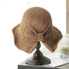 Who doesn’t love a bow hat? Straw, stylish and in a variety of earth tone colors, this hat is perfect for the next vacation. Protect your skin and hair from the sun rays this summer. Size & Fit Hat Material: Straw, Polyester Pattern Type: Solid Our Services Floppy Hat Summer, Straw Weaving, Straw Visor, Wide Brim Straw Hat, Straw Hat Beach, Fisherman's Hat, Summer Hats For Women, Straw Sun Hat, Head Protection