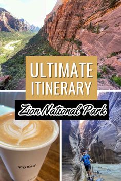 Ultimate Itinerary: Zion National Park Zion National Park Camping, Zion Hikes, Zion National Park Photography, 50 States Travel, Zion National Park Hikes, Zion Park, National Park Itinerary, Utah National Parks, Anniversary Trips