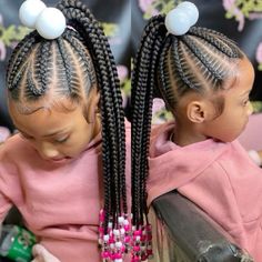 Sky Hairstyle, Natural Hair Box Braids, Black Baby Girl Hairstyles, Baby Girl Hairstyles Curly, Toddler Braided Hairstyles, Black Kids Braids Hairstyles, Cute Toddler Hairstyles, Kids Braids, Lil Girl Hairstyles