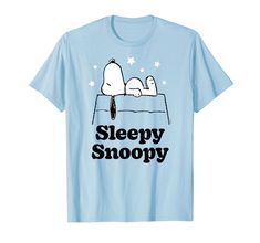 PRICES MAY VARY. Officially Licensed by Peanuts Graphic Artwork: H25743 Lightweight, Classic fit, Double-needle sleeve and bottom hem Sleepy Snoopy, Snoopy Vinyl Shirts, Snoopy Pajamas For Women, Snoopy Pajamas, Snoopy Tshirt, Snoopy T Shirt, Snoopy Tshirt Redbubble, Graphic Artwork, Branded T Shirts