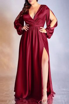 Red Plus Size Prom, Cinderella Dresses, Evening Dresses Plus Size