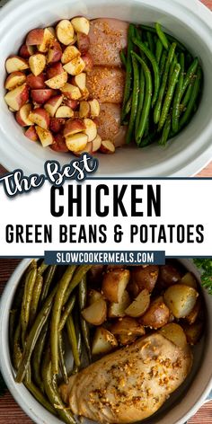 the best chicken green beans and potatoes