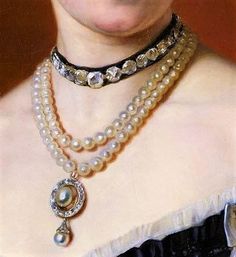 18th Century Aesthetic, Ancient Jewels, Princess Alice, Jewelry Illustration, Accesories Jewelry, Cute Paintings, Painted Jewelry, Royal Jewels