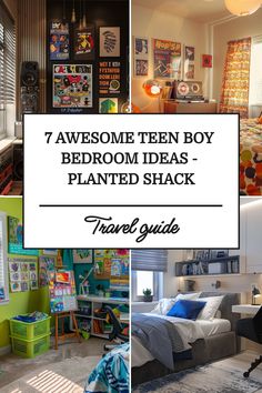 Creating the perfect bedroom for a teen boy is an exciting project that allows for creativity and expression. A teenager’s room should reflect their Boys Teenage Room Ideas, Teenage Boys Room, Teen Boy Bedroom Ideas, Half Bathroom Decor Ideas, Boy Bedroom Ideas, Boy Sports Bedroom, Teenager Bedroom Boy, Teenage Room