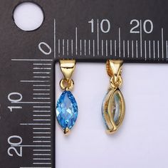 Blue Gold Plated Jewelry With Charms, Blue Gold-plated Birthstone Jewelry, Blue Gold-plated Jewelry With Charms, Blue Birthstone Jewelry In Gold Plated, Blue Birthstone Gold-plated Jewelry, Blue Charms Pendant Jewelry, Blue Pendant Jewelry With Charms, Sandwich Bags, We Can Do It